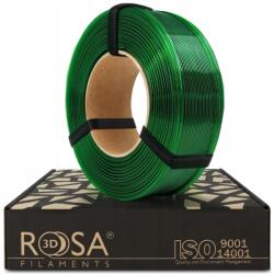 Rosa 3d Filament 3D utántöltő Pet-g Standard Hs 1, 75mm Pure Green Tr. 1 kg (3731)