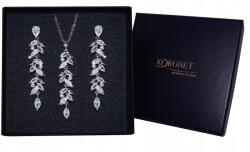 Kokonet Csillogó esküvői ékszer szett levelekkel (8-0501 + 8-0507)