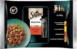 Sheba Selection In Sauce Adult Nedves macskaeledel szószban 4x85g