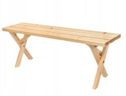 Sweden Fa kerti pad egyenes 120cm 30cm 43cm nyers (swe_019093_gam)