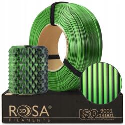 Rosa 3d Filament 3D Pla Magic Silk Mistic Green dual zöld fekete 1kg ReFill (4153)