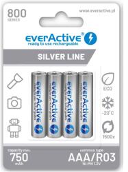 everActive Silver Line Akkumulátor LR03 Aaa 800mAh 4db (EVHRL03-800)