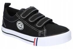 American Club LH60 Eredeti Tépőzáras Gyerek Tornacipő Fekete 35 (LH60)