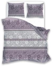 Faro Ágynemű garnitúra 220X200+2x70X80 pamut-szatén lila mintás (POŚCIEL KPL.220X200+2x70x80 PURE satin 004)
