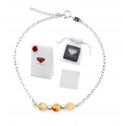  Női Karkötő Ezüst Citrom Ezüst 925 Lánc Ajándék Kézzel készített