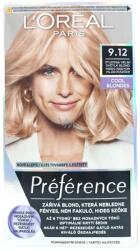 L'Oréal Préférence hajfesték 9.12 Siberia Cold nagyon világos szőke (118728)