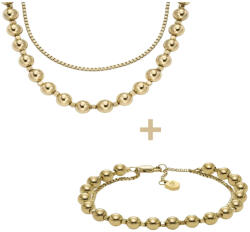 Fossil Fosssil nyaklánc és karkötő szett JF04751710+JA7248710