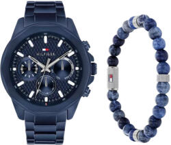 Tommy Hilfiger férfi karóra és karkötő szett 1710652+2790436
