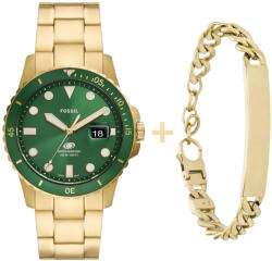 Fossil férfi karóra és karkötő szett FS5950+JF04465710