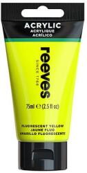 Reeves akrilfesték, 75 ml - fluorescent yellow
