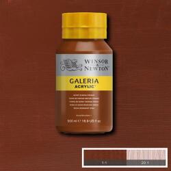 Winsor & Newton Galeria akrilfesték, 500 ml - 077, burnt sienna opaque