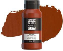 Liquitex Basics Fluid akrilfesték, 118 ml - 128, burnt umber