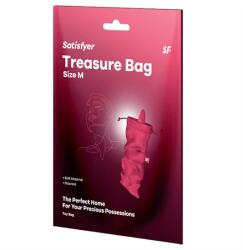  Satisfyer Treasure Bag M - tároló táska - közepes (pink)