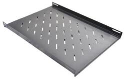 Wp Fixed Shelf For RNA Series depth 800, Black RAL 9005, (depth 550 mm) (WPN-AFS-41080-B) - iconink