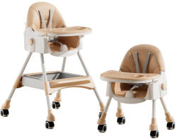 Pro-Tech KIDS Gyerek etetőszék, dönthető - bézs