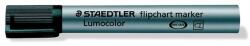 STAEDTLER Flipchart marker, 2 mm, kúpos, STAEDTLER "Lumocolor 356", fekete (TS3569) - pritone