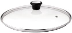 Tefal 28097612 26 cm, edzett üveg, gőzszelep Átlátszó-Fekete-Inox fedő (28097612)
