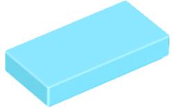 LEGO® Csempe 1 x 2 közép azúrkék (4649741)