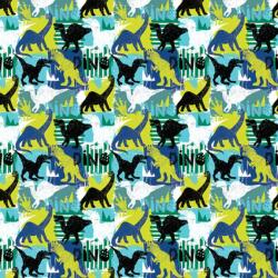 Cardex Színes dinó mintás csomagolópapír 100x70 cm 44409