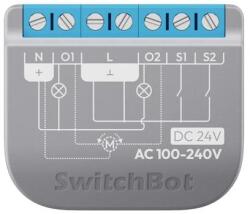 SwitchBot Relay Switch 2PM intelligens kétcsatornás kapcsoló (W5502320) - jatekotthon
