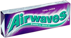 Airwaves cukormentes rágógumi 14 g fekete ribizli (A70047)