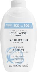 BYPHASSE Crema de dus cu flori de bumbac Caresse, 600ml, Byphasse