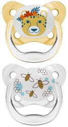 Dr. Brown's Suzeta Nivel 2 design fluture culori asortate, 2 bucati, Dr. Brown's