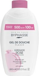 BYPHASSE Gel de dus cu rodie roz Plaisir, 600ml, Byphasse