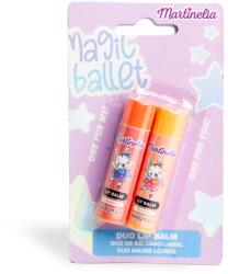 Martinelia Set Balsam de buze Magic Balley, 2 x 8ml, Martinelia