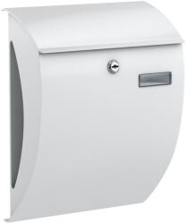 BASI BK 2000 Fehér modern újságtartós postaláda B21702002 (B21702002)
