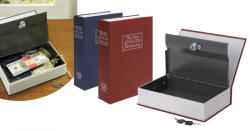 TimelessTools Könyv alakú biztonsági doboz kék HOP1000291-1 (HOP1000291-1)