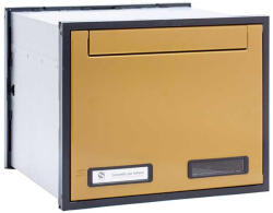 Silmec Scala 402 arany beépíthető postaláda 30-402.51 (SC30-402-51)