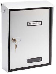 Silmec Esterno ezüst kültéri alumínium postaláda 10-315.72 (SC10-315-72)