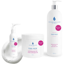  OXYGENI PURE MASK - Hajmosás előtti hajmaszk és éjszakai ápoló