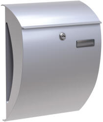 BASI BK 2000 Ezüst modern újságtartós postaláda B21702001 (B21702001)