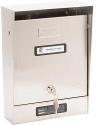 Silmec Piccolo társasházi inox postaláda 10-002 (SC10-002)