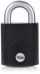 Yale Y90SB/45/129/1 Fekete edzett acél lakat Y90SB451291 (Y90SB451291)