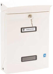 Silmec Gioiosa masszív alumínium postaláda fehér SC10-400-9016 (SC10-400-9016)