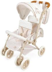 De Cuevas Toys 90378 Carucior pliabil pentru papusi gemene cu geanta Verona 2024 - 72 cm (MA6-90378)