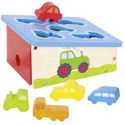 Goki Formabedobó - Autós - Éves Kortól, Fa, Többszínű