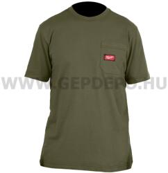Milwaukee WT SS rövid ujjú póló XL Zöld (4932493021)