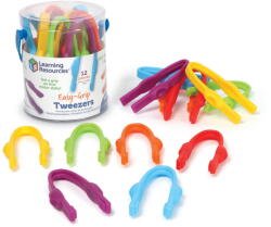 Learning Resources Set 12 pensete colorate de la Learning Resources, 6 culori, Varsta recomandata: 2 - 5 ani (EDUC-LER2965)