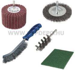 wolfcraft Fémfelület-csiszoló készlet 5 részes (5641000)