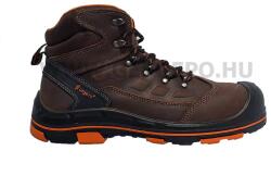 Urgent 133 barna marhabőr bakancs SR FO HRO 45 (DT-URG-133-S3-45)