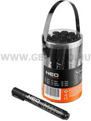 NEO TOOLS fekete jelölőfilc, vastag hegyű (13-858)