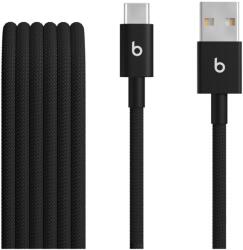 Apple Cablu țesut Beats USB-A / USB-C (1, 5 m) - Negru Bolt (MDGG4EE/A)