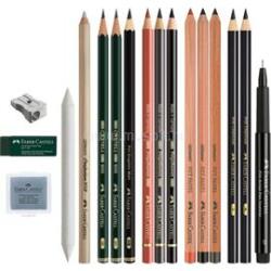 Faber-Castell Discovery set 17 db-os művészceruza készlet (FABER-CASTELL_FC112925) (FABER-CASTELL_FC112925)
