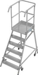 KRAUSE Stabilo egy oldalon járható gurítható dobogó, 1x6 (821041)