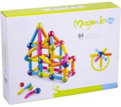 Bufnitel Set de constructie magnetic - Forme 3D (84 piese) (EDUC-CH1027) Jucarii de constructii magnetice