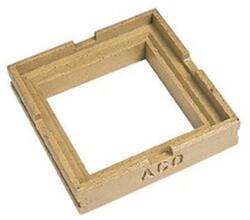 ACO Drain Pointlock Szintező udvari összefolyóhoz, 28, 5 x 28, 5 x 6 cm 02717 (02717)